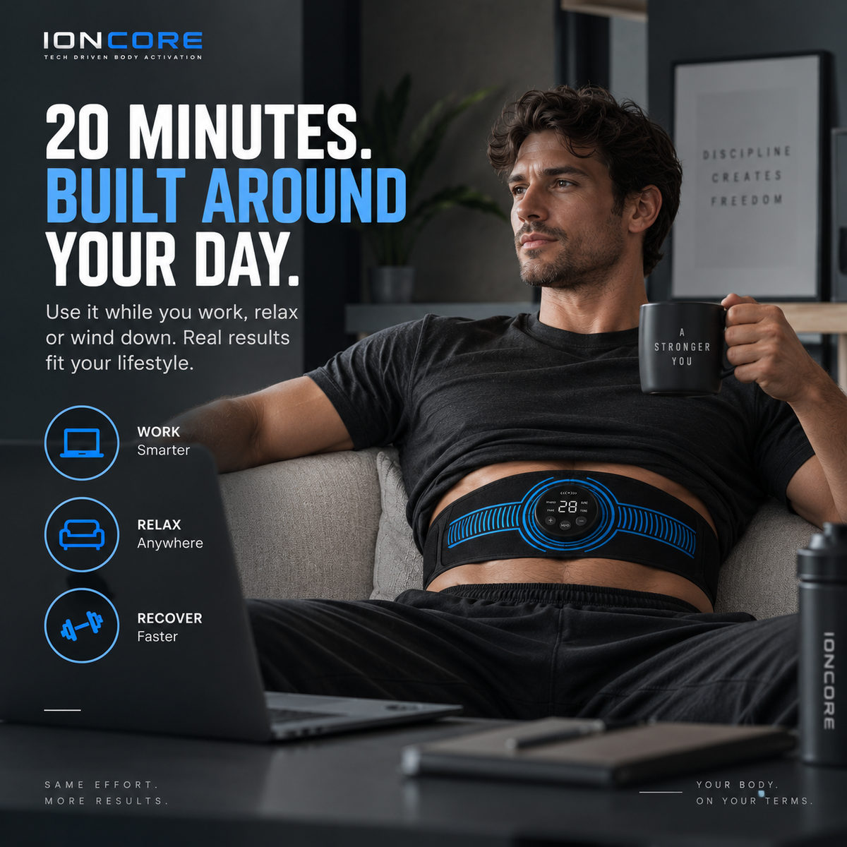 IONCore Sculpt Pro™ — EMS Core Belt