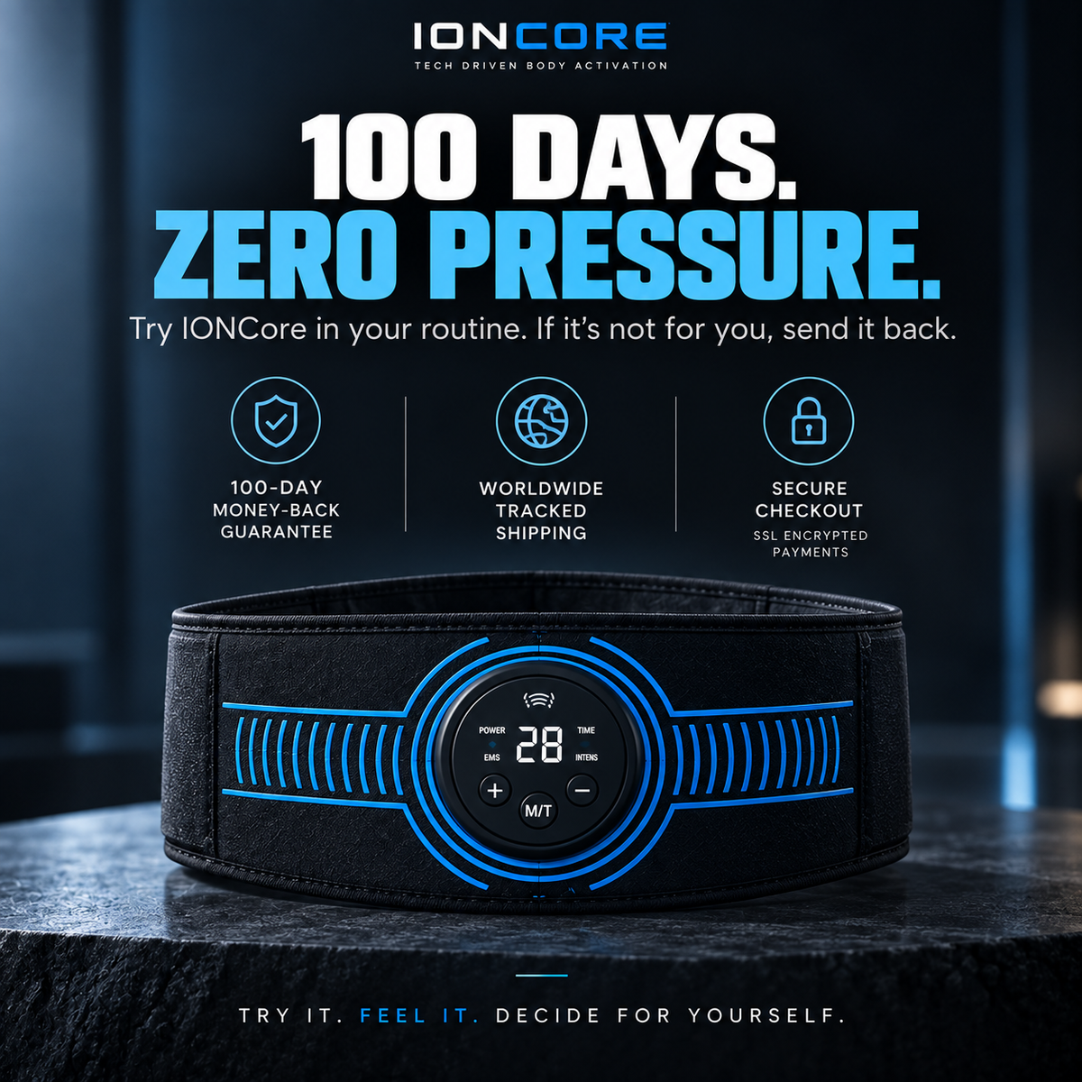 IONCore Sculpt Pro™ — EMS Core Belt