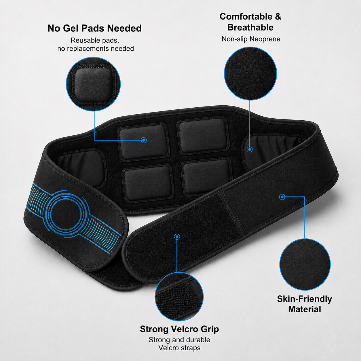 IONCore Sculpt Pro™ — EMS Abs & Arms Activation System