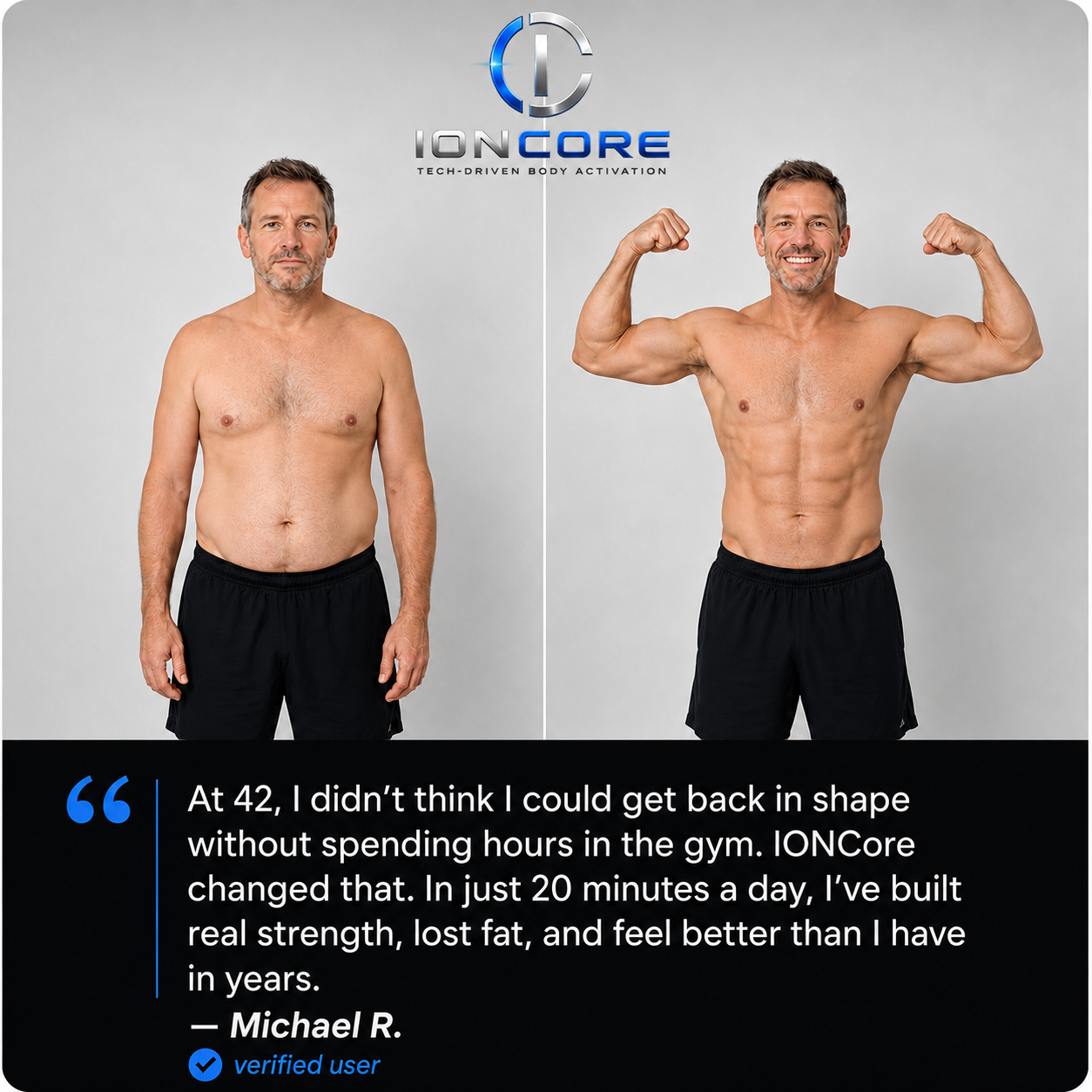 IONCore Sculpt Pro™ — EMS Abs & Arms Activation System